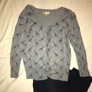 Giraffe cardigan
